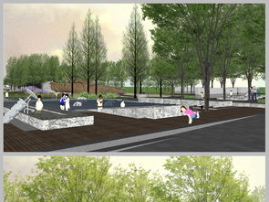 精品濱湖公園su模型設計素材 城市規(guī)劃模型大全 18931112